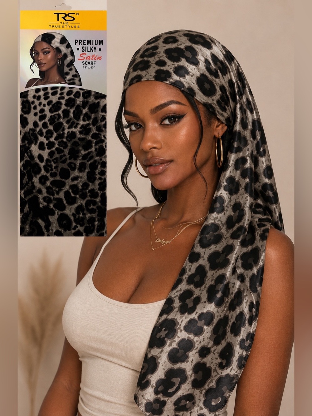 The Cheetah Girl Baddie Scarf